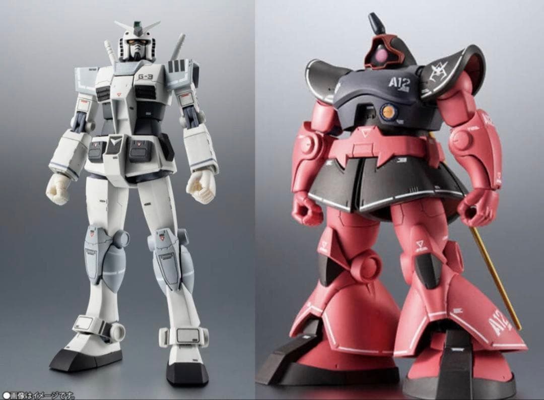 ROBOT魂 G-3ガンダム シャア専用 リックドム 2体セット
