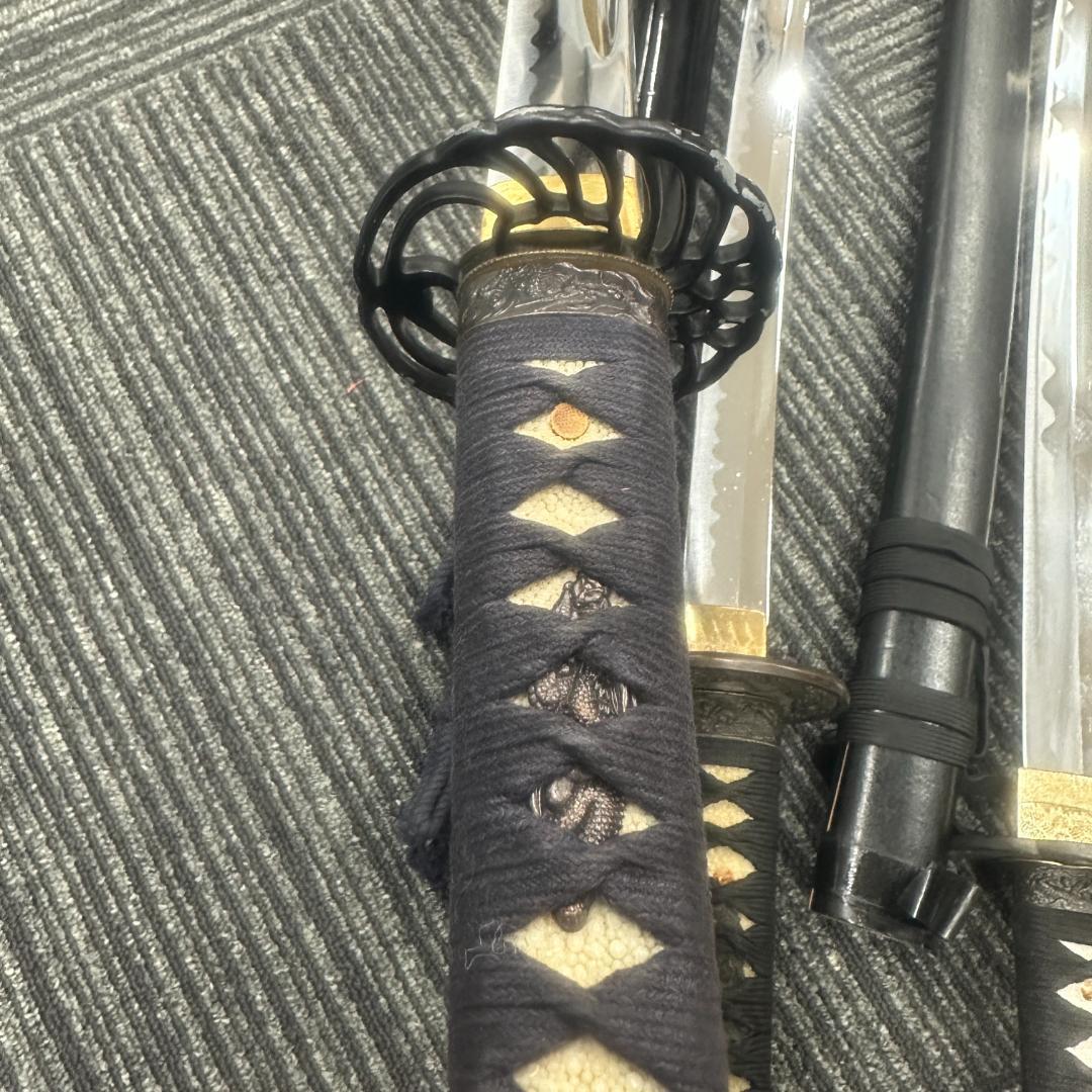 伝統的な日本刀 5本セット