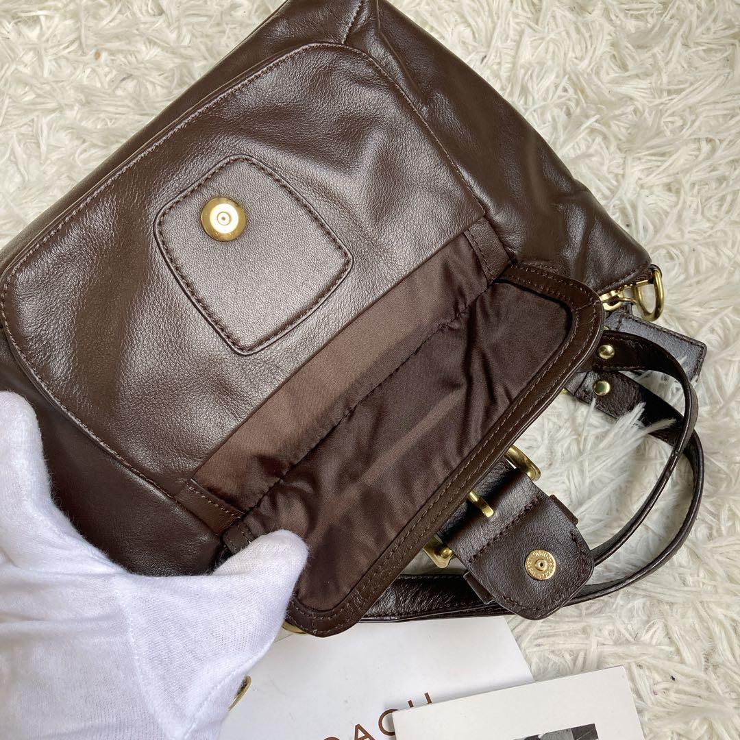 極美品 vintage coach old archive y2k キャンベル