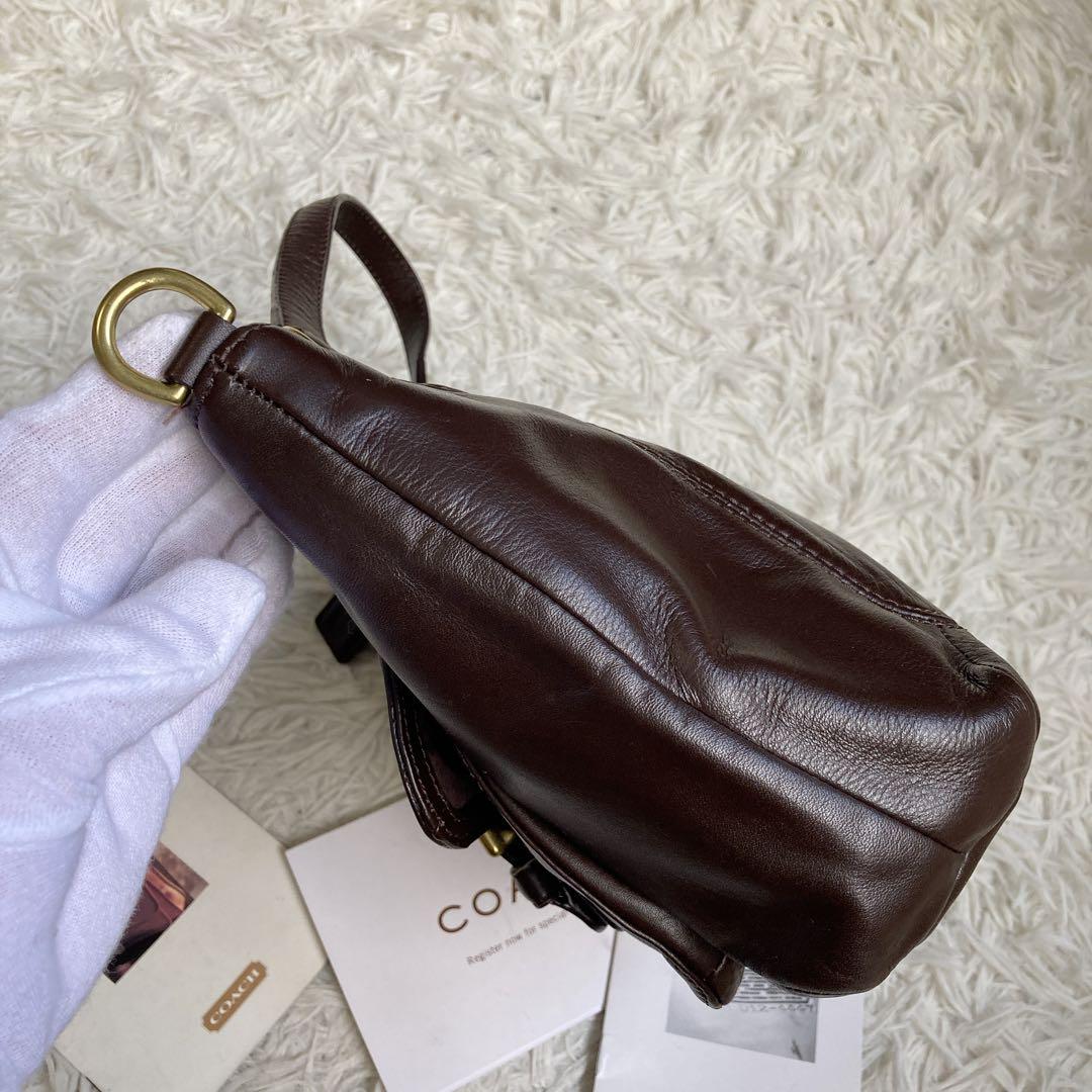 極美品 vintage coach old archive y2k キャンベル