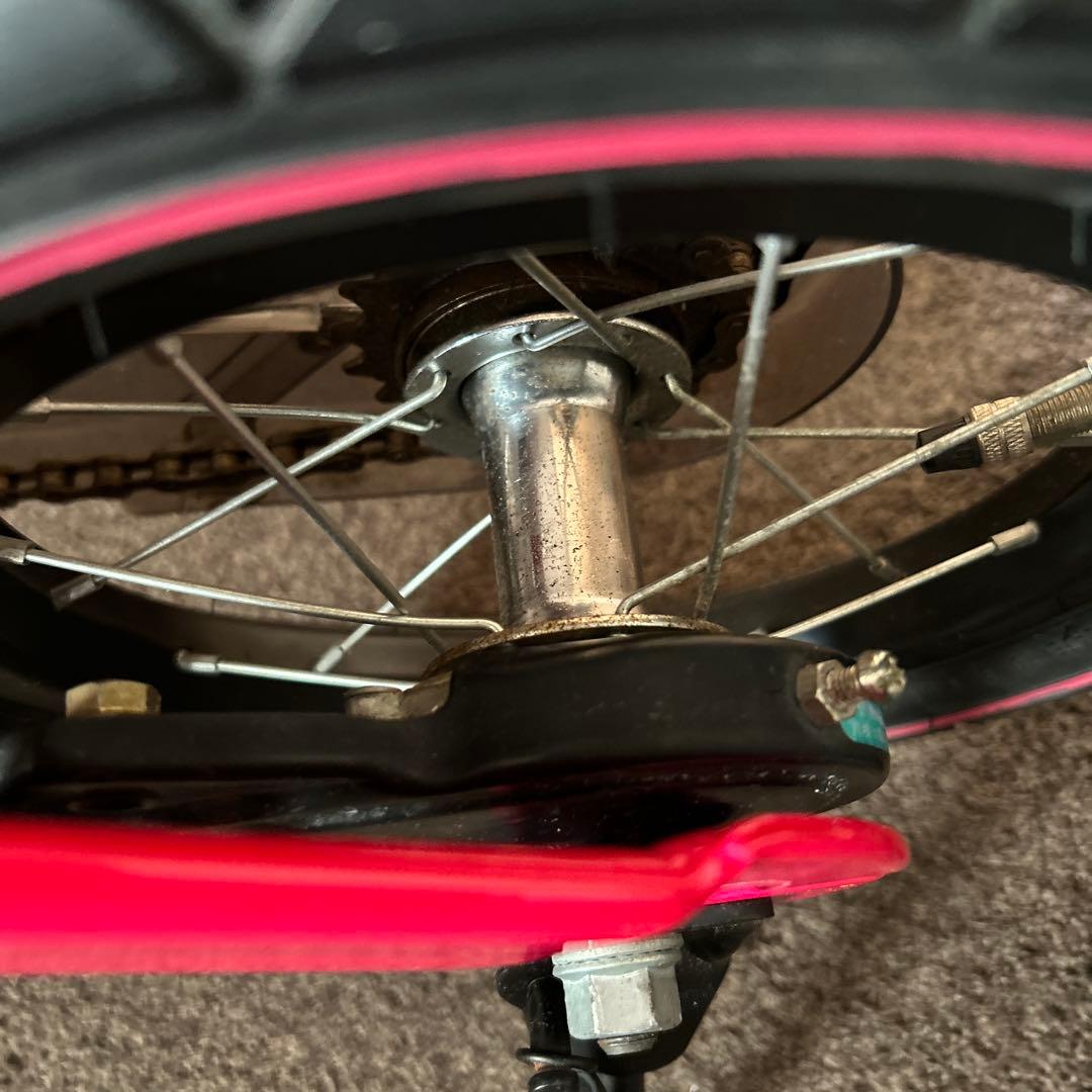 へんしんバイク　ピンク　12インチ　ビタミンファクトリー