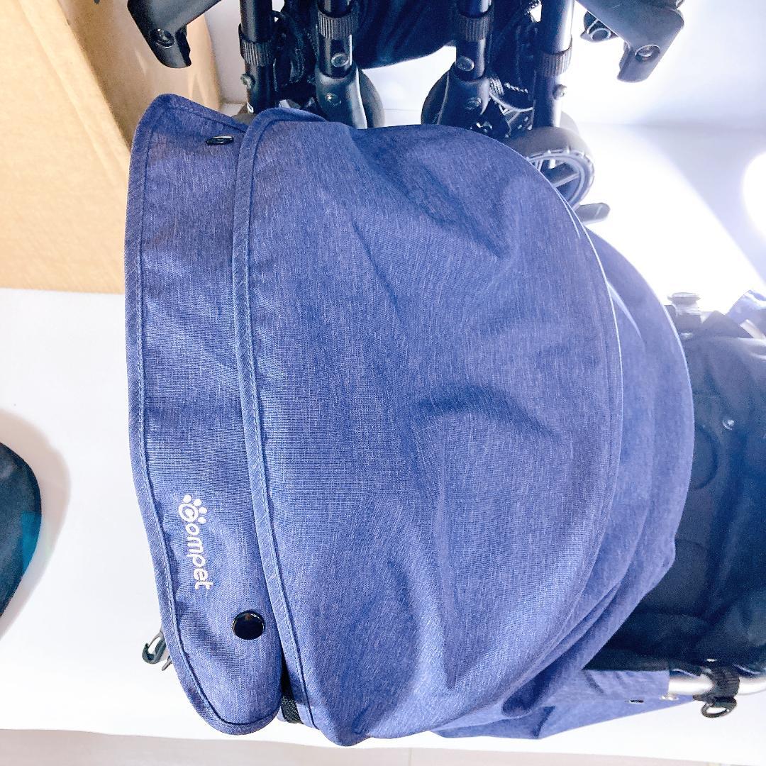 ペットカート コムペット ミリミリ EG ネイビー ブルー　|2136|