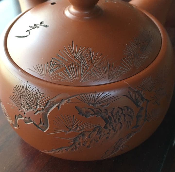 常滑焼「朱泥」茶器セット