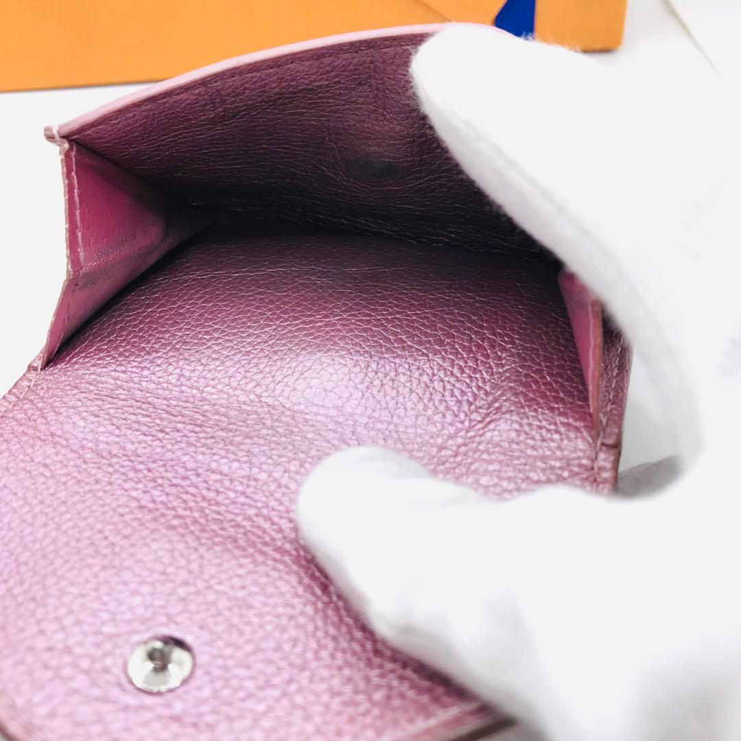 ルイヴィトン✨ポルトフォイユ ロック ミニ カプシーヌ クリスタルローズ 希少