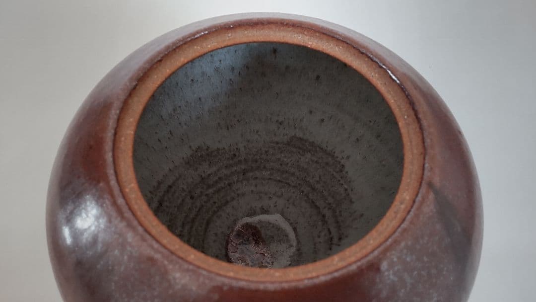 おすすめ逸品【茶道具】豊前上野焼 髙田窯元 髙田湖山 水指