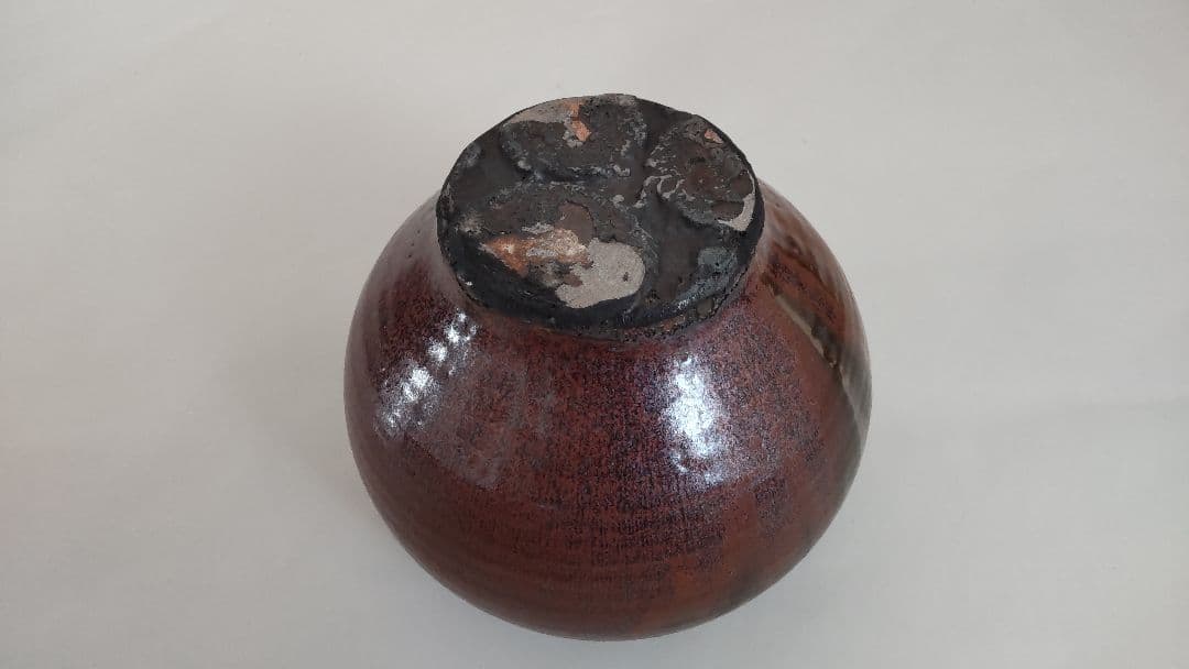 おすすめ逸品【茶道具】豊前上野焼 髙田窯元 髙田湖山 水指