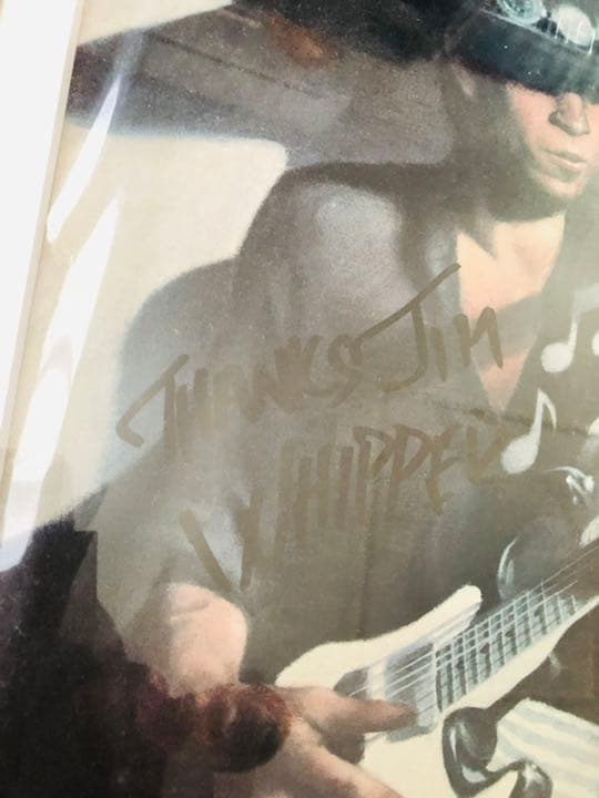 STEVIE RAY VAUGHAN /スティービーレイヴォーン　サイン　鑑定証