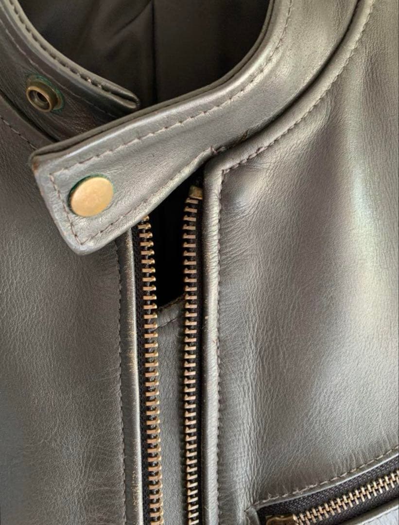 COMME des GARÇONS レザーライダースジャケットS