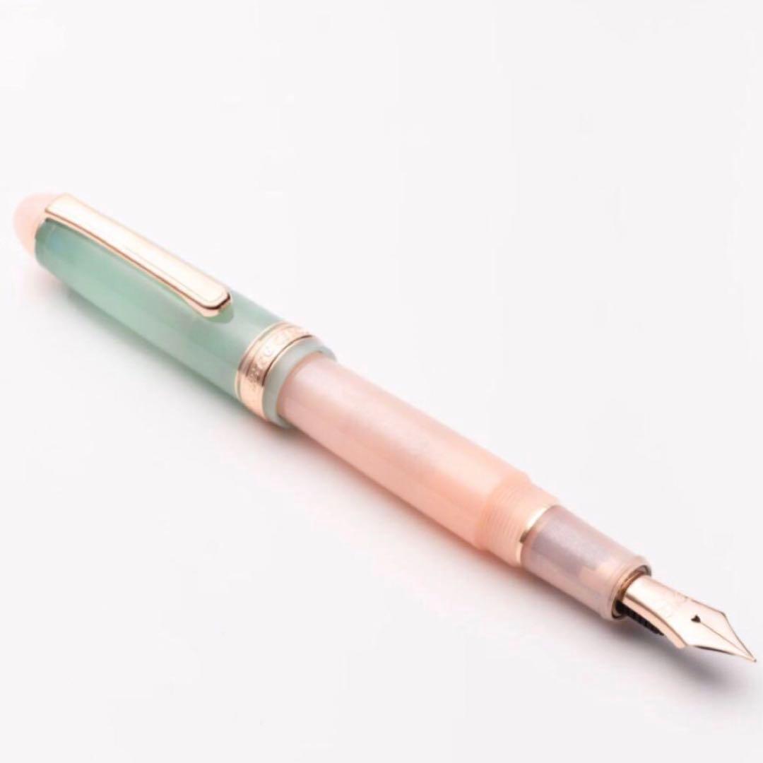 秋桜　八文字屋 万年筆 字幅F 細字Akizakura Fountain Pen