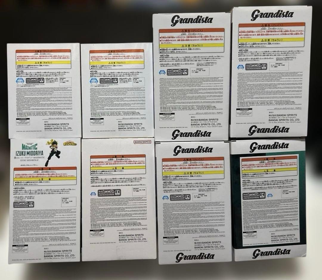 人気アニメ　最新プライズフィギュア　8体セットまとめ売り