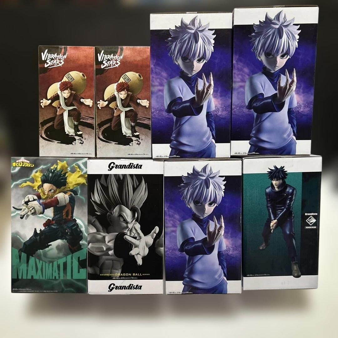 人気アニメ　最新プライズフィギュア　8体セットまとめ売り