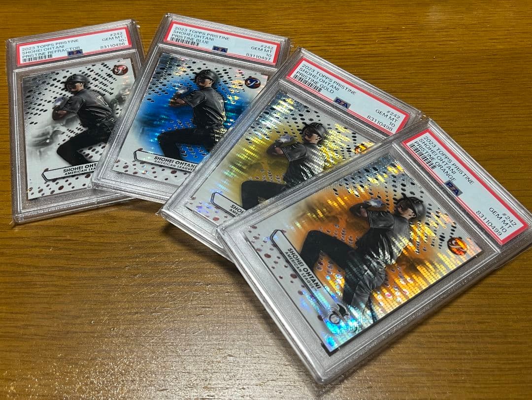 【PSA10連番】Topps Pristine 大谷翔平 プリスティンリフ