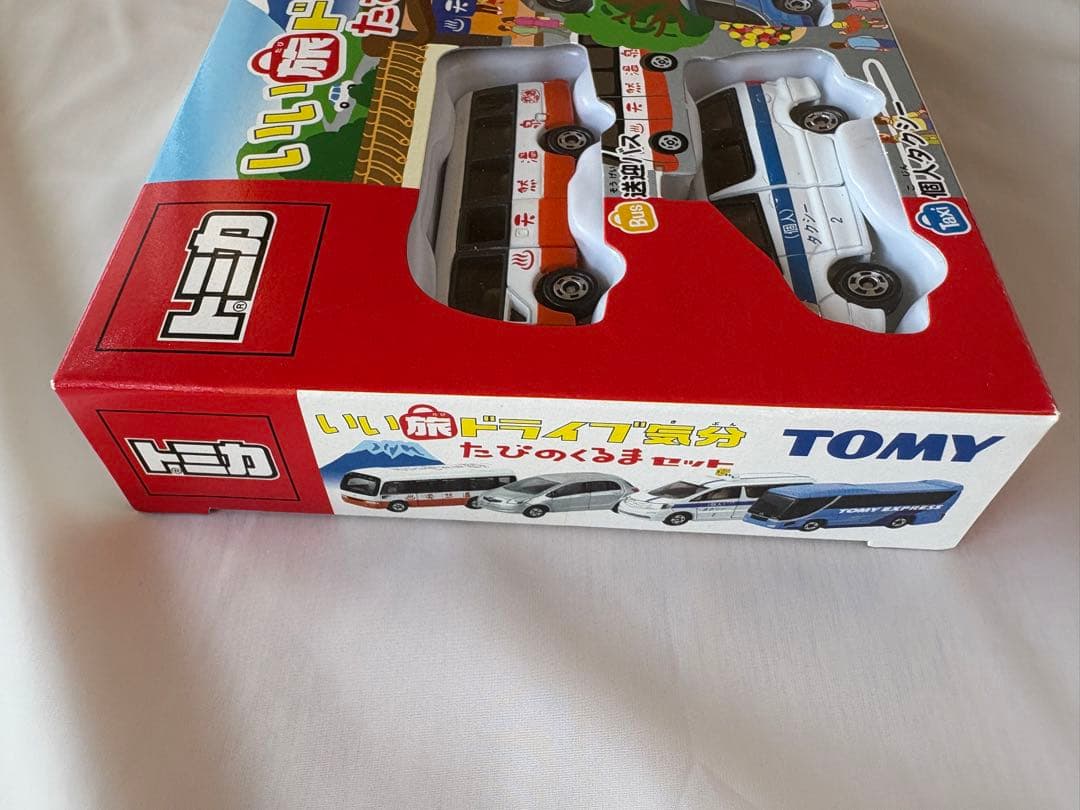 トミカ いい旅ドライブ気分 たびのくるまセット 4台　新品未使用