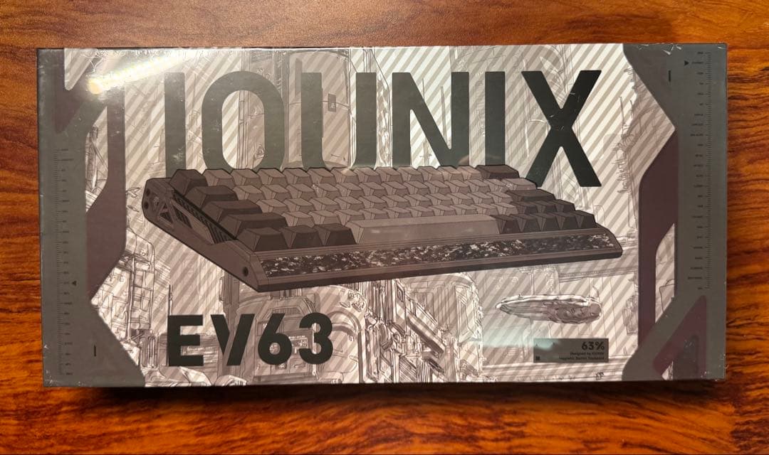 キーボード IQUNIX EV63 Hall Effect Dark Purple