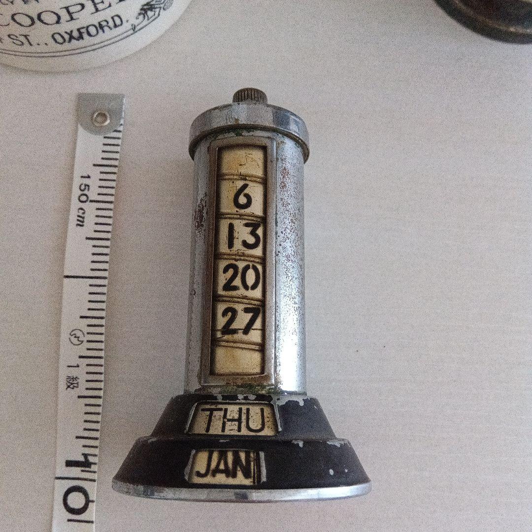 アンティーク卓上カレンダー　レア　ジャンク