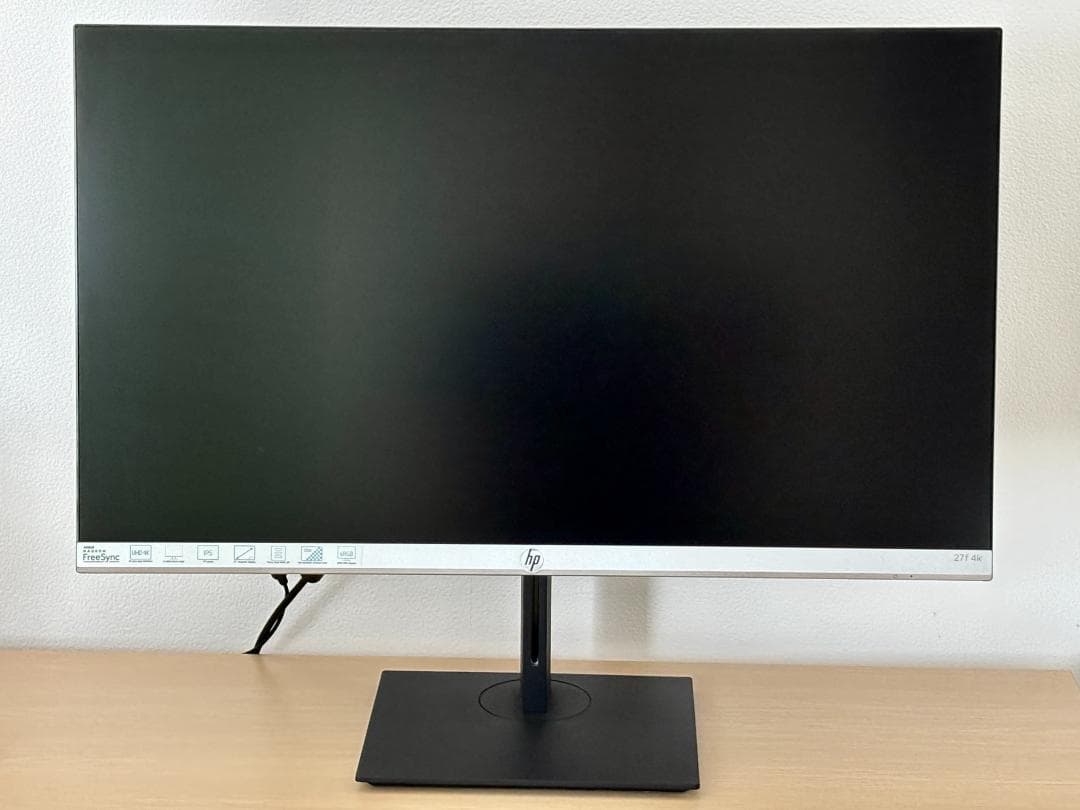 HP 27f 4K 27インチ 4Kディスプレイ