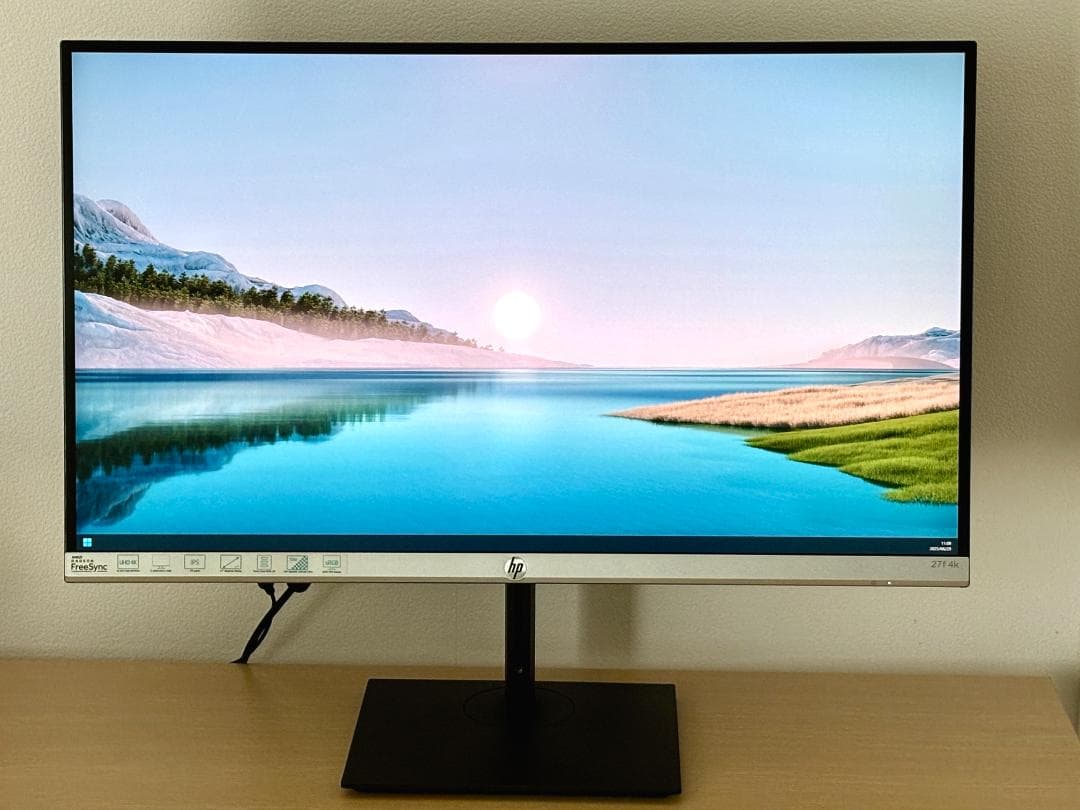 HP 27f 4K 27インチ 4Kディスプレイ