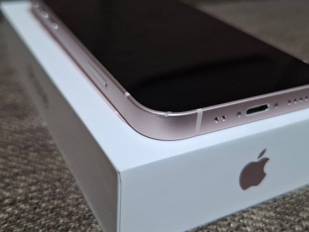 【箱付き美品】iPhone13mini 256GBピンク 84%