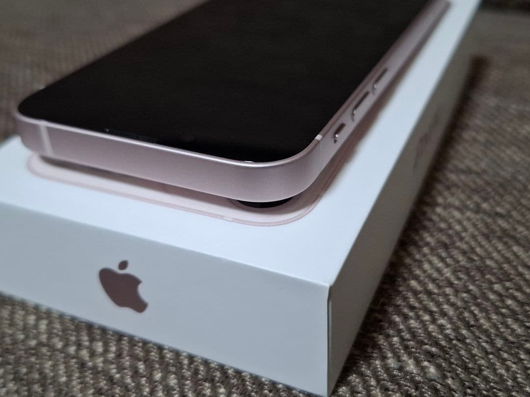 【箱付き美品】iPhone13mini 256GBピンク 84%