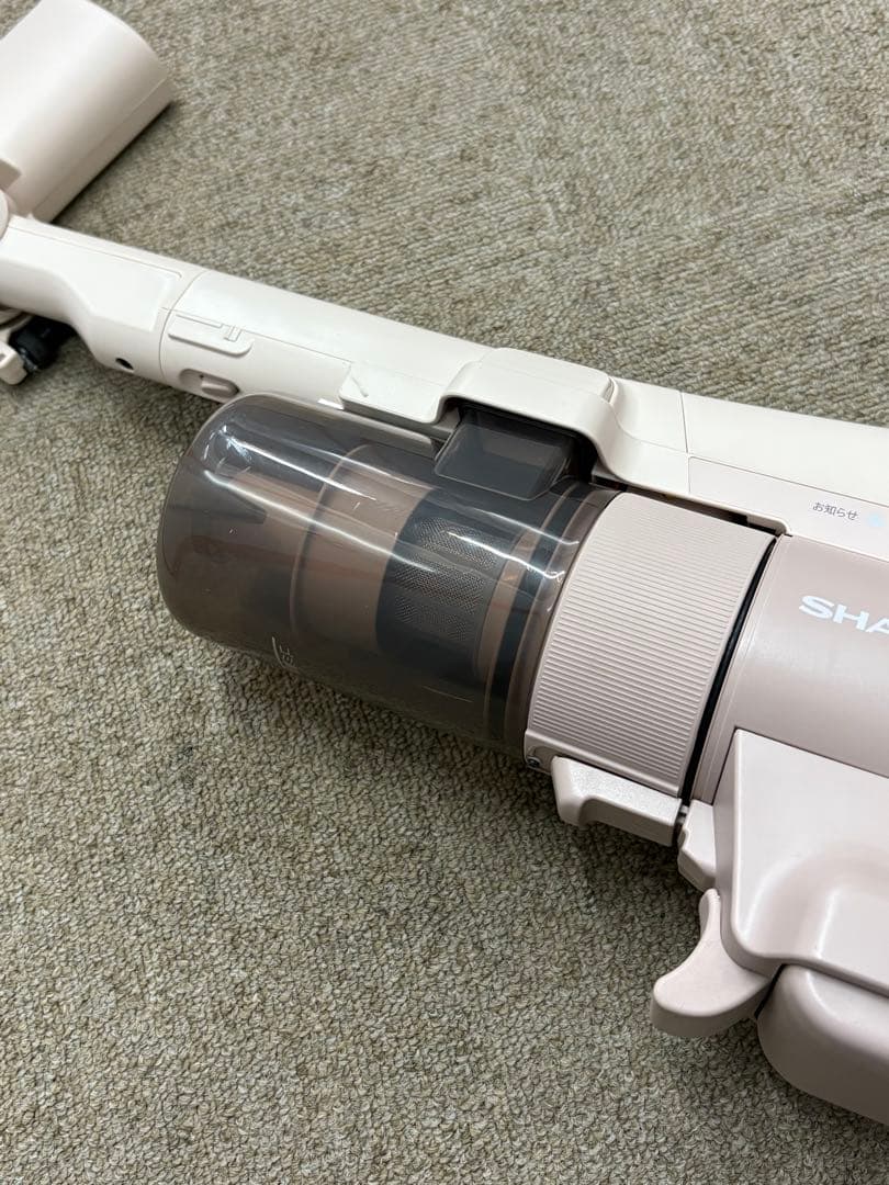 SHARP掃除機［サイクロン式 /コードレス］ アッシュピンク　EC-PT1-P