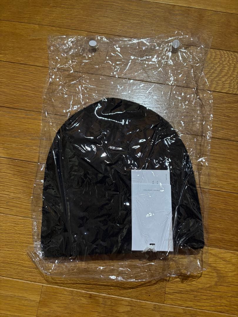 【公式完売・吉田玲香さん愛用】undecorated ウールニットビーニー 黒