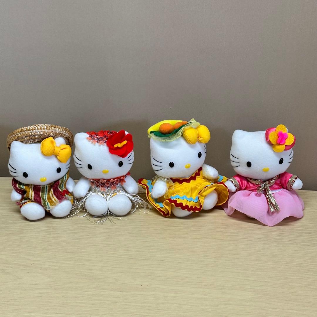 世界のハローキティ 12カ国セット ぬいぐるみ 2000年 民族衣装