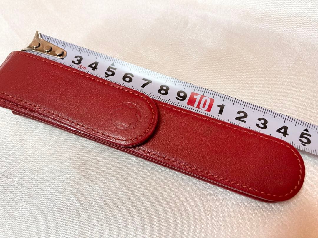 モンブラン 万年筆 純正レザーケース インクカートリッジ付 早稲田大学生協