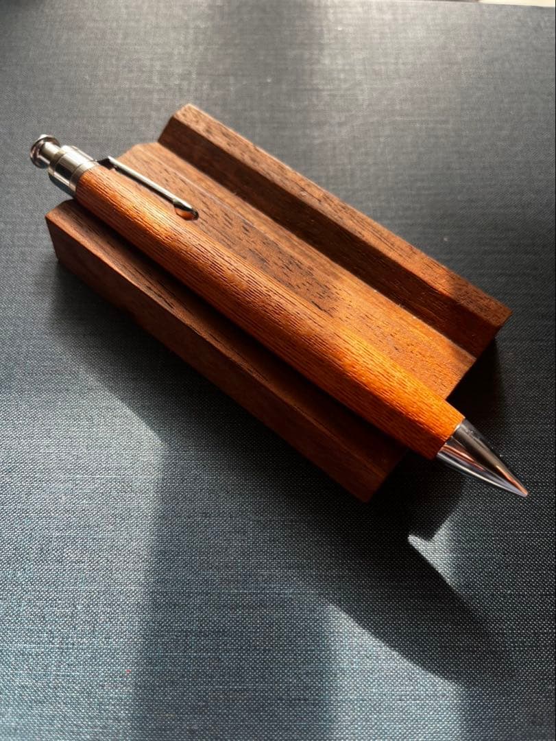 工房楔　ペンシル楔　欅　真鍮パイプ