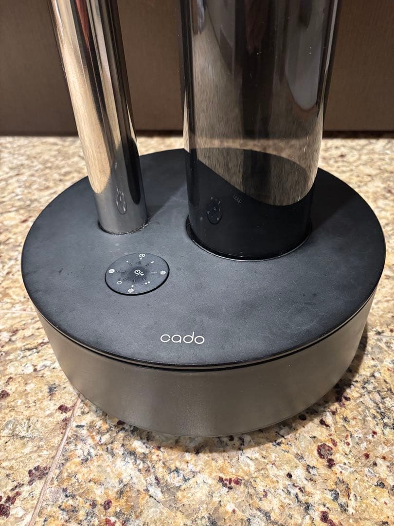 ま*こ様 【中古美品】cado カドー 加湿器 STEM630i ブラック［20