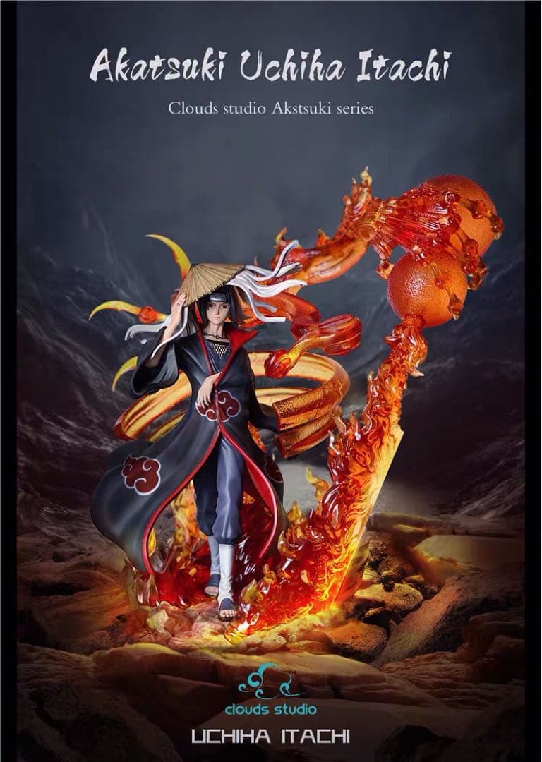 NARUTO ナルト うちはイタチ 1/8 ガレージキット ガレキ スタチュー①