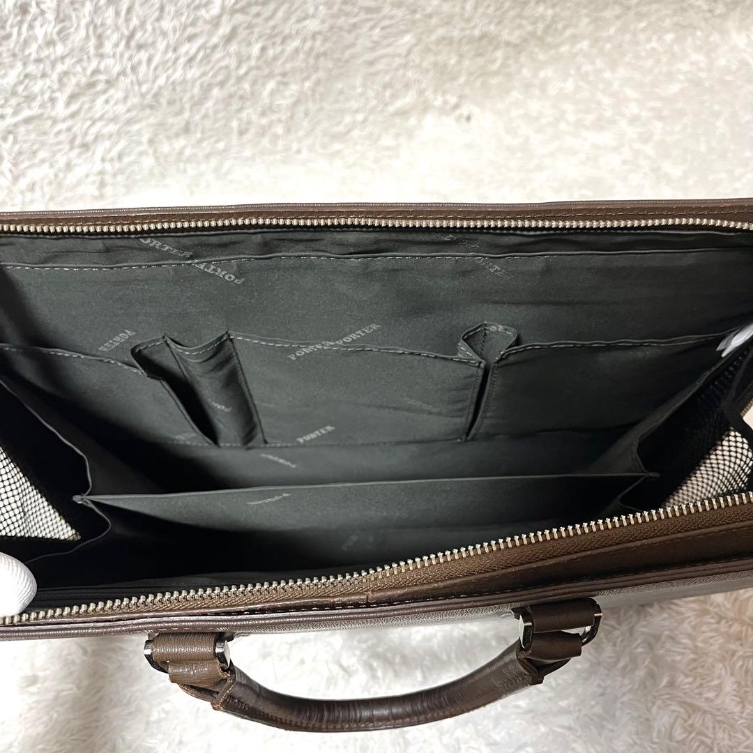 ✨入手困難✨PORTER FLUX ビジネスバッグ オールレザー A4可 自立式