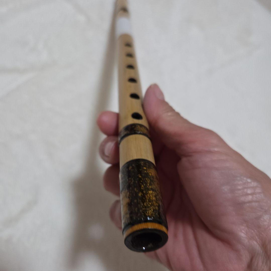石見神楽を奏でる篠笛　父の手作り　石風 篠笛 7-b20