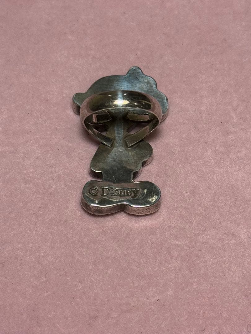 期間限定SALE:10号　ZUNI ミニーマウス　指輪　DISNEY インレイ