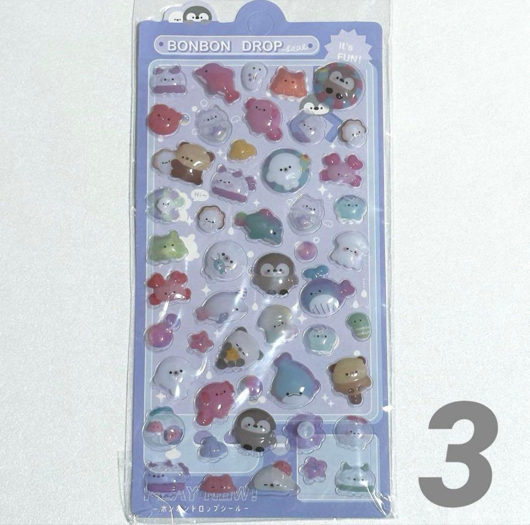 リピ続出⭐️シール帳 A7透明 クリアバインダー シールリフィル 台紙10 ピンク