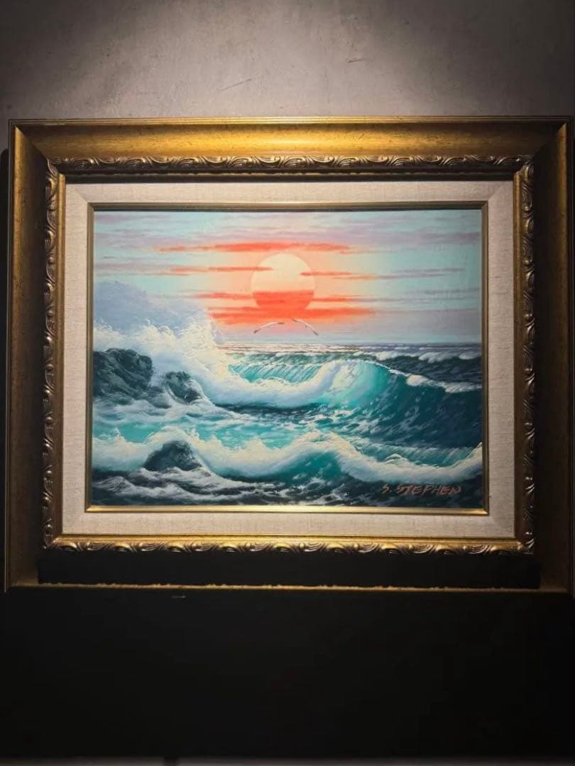 リアリズム　Stephen Strand 【風景画】　肉筆油彩画