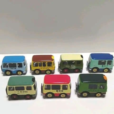 【新品·未使用】レトロ旅館バス☆プルバックカーセット