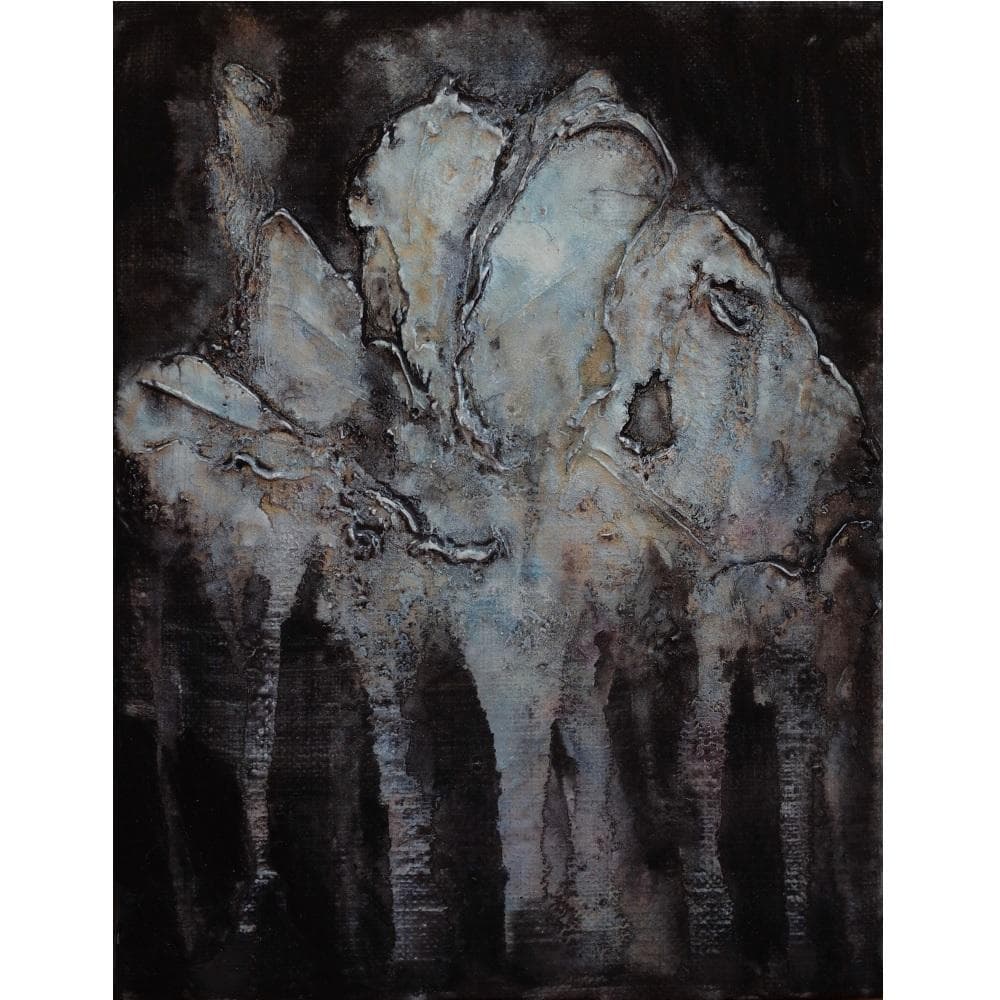 内野隆文　抽象画　F0号　絵画　現代アート　キャンバス　アクリル　美術　額縁