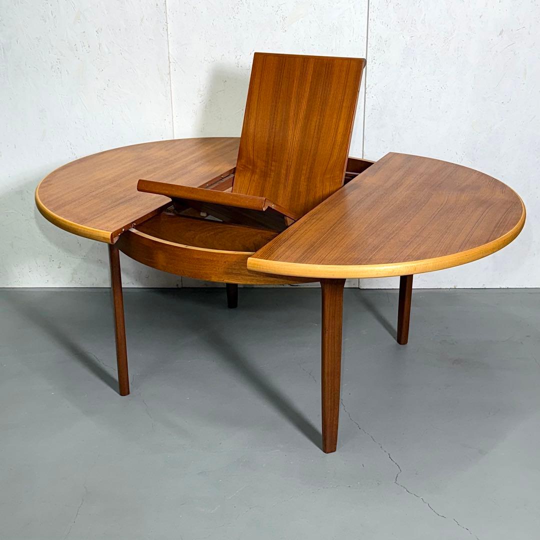 Nathan/ネイサン ビンテージ エクステンション ラウンドテーブル(302)