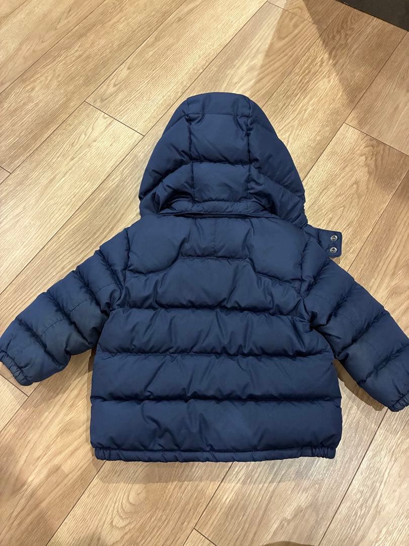 ラルフローレン　リップストップフーデッドダウンジャケット