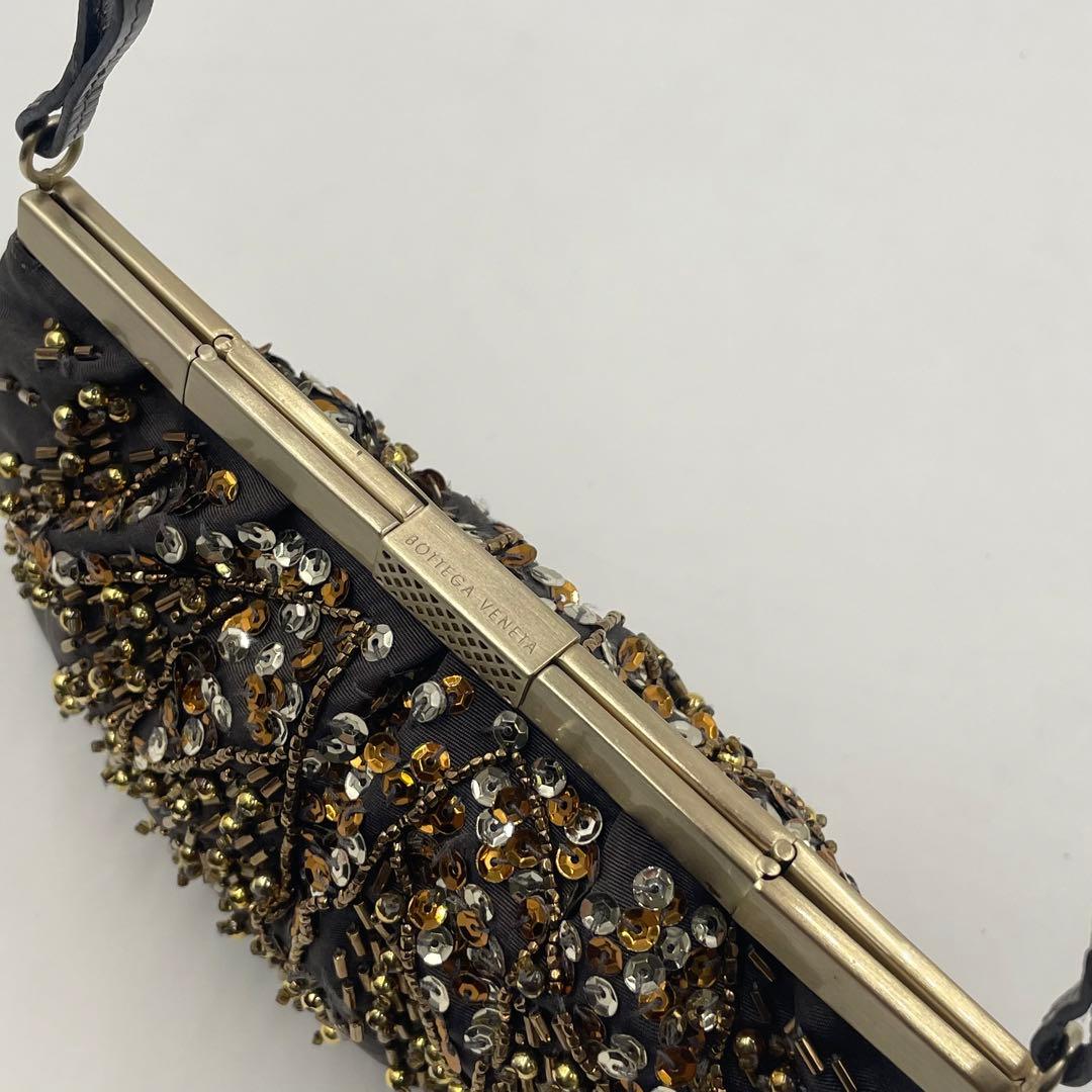 ボッテガ アクセサリーポーチ ビジュ スパンコール パーティーバッグ