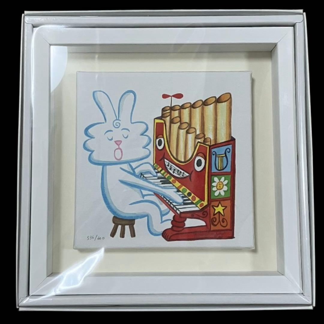 真作 ロドニーグリーンブラット 直筆サイン入り ジクレー版画 サンダーバニー