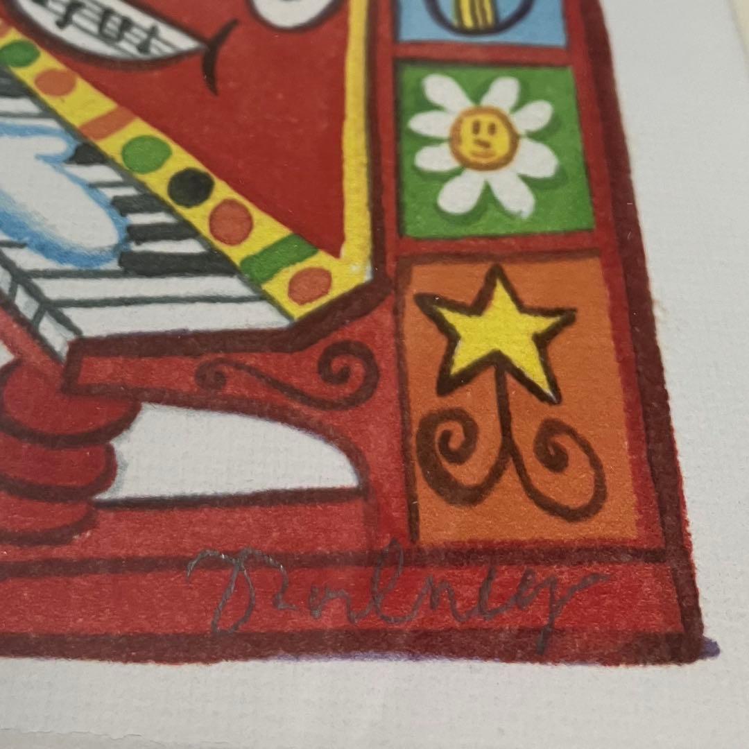 真作 ロドニーグリーンブラット 直筆サイン入り ジクレー版画 サンダーバニー