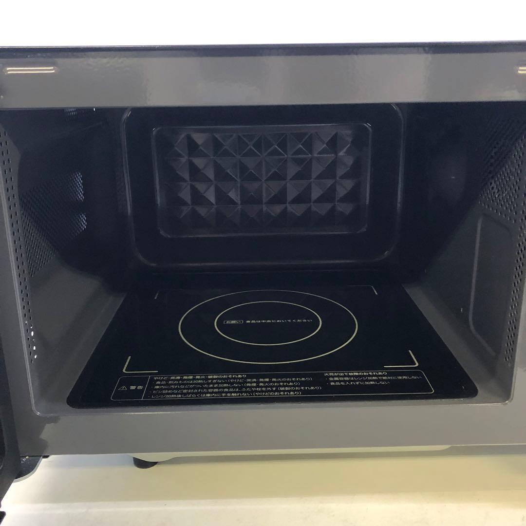 美品　siroca 電子レンジ SX-18D132 ブラック