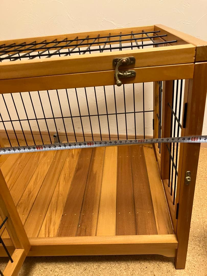 木製犬用ケージ
