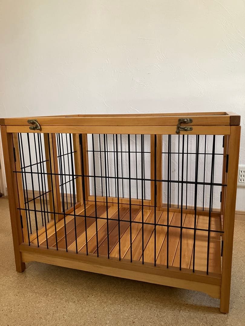 木製犬用ケージ