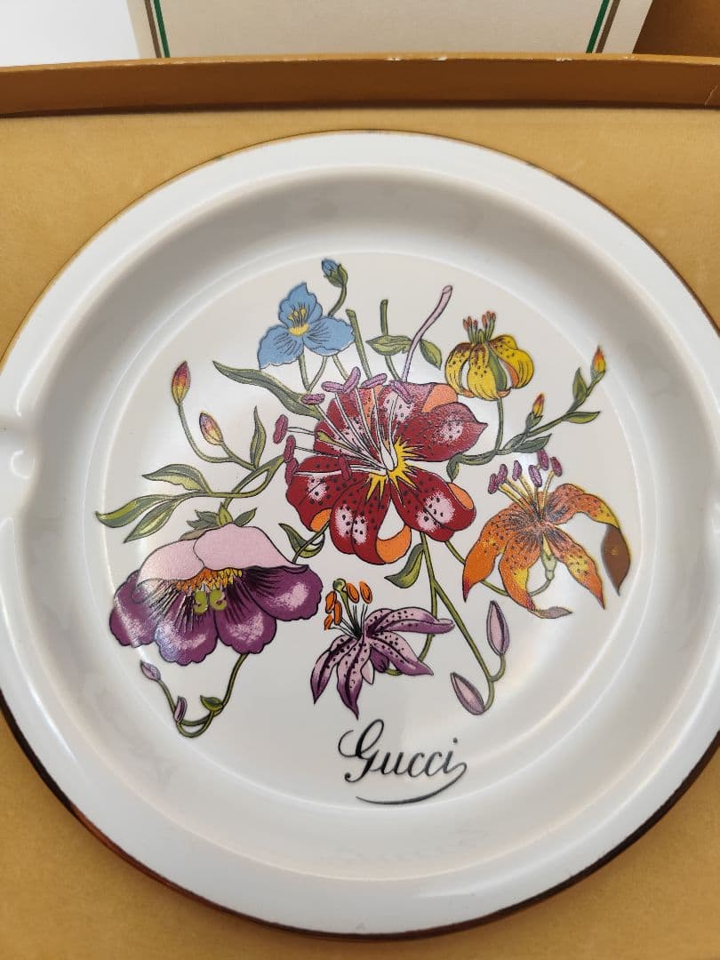 [超希少] GUCCI 灰皿 アッシュトレイ サンモトヤマ 証明書付き