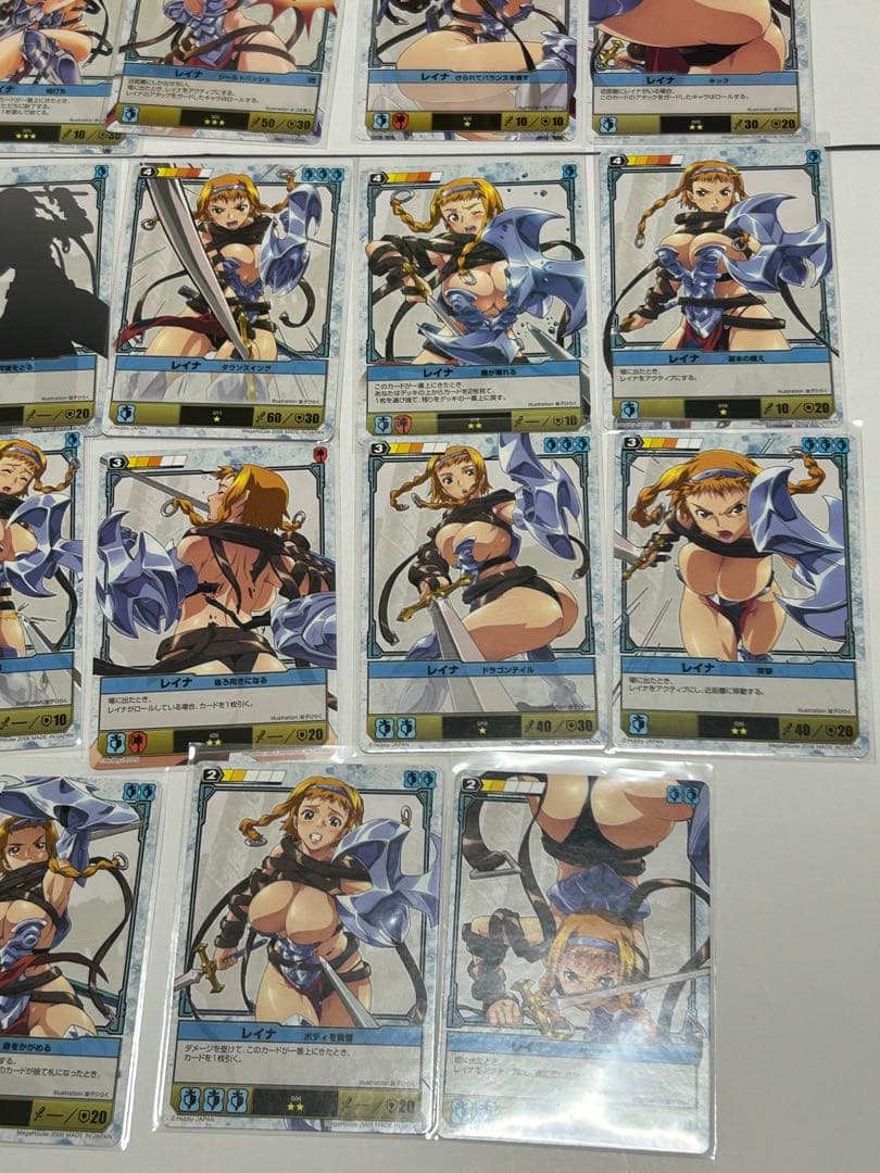 クイーンズブレイド　ザ・デュエル　レイナ　まとめ売りセット