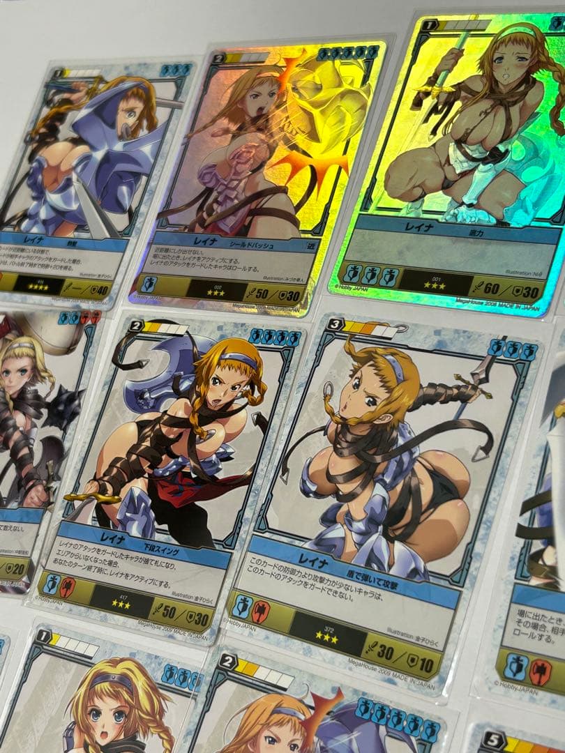 クイーンズブレイド　ザ・デュエル　レイナ　まとめ売りセット