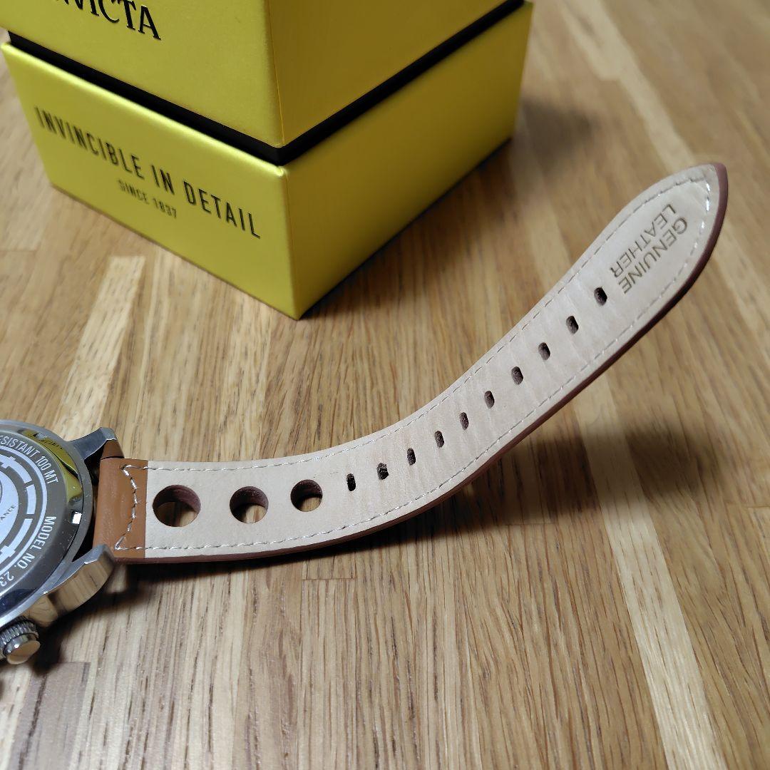 INVICTA 腕時計 メンズ レザーバンド S1 RALLY 23597