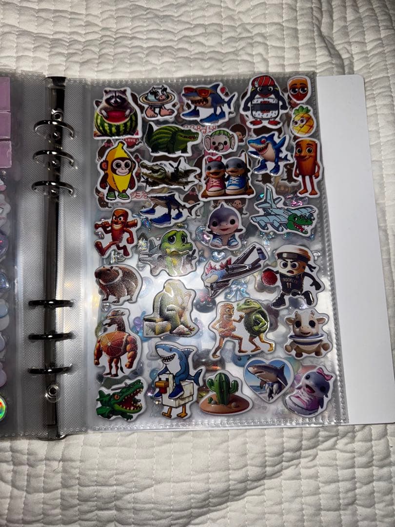 シール帳　完成品　ボンドロシール